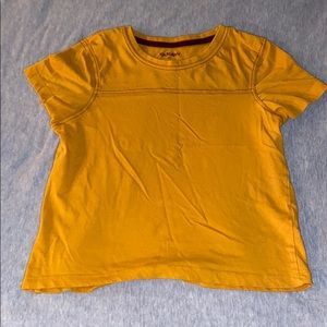 Yellow shirt from garage